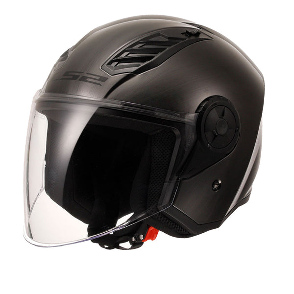 Casco Abierto Ls2 Airflow II S Jeans Titanium OF616