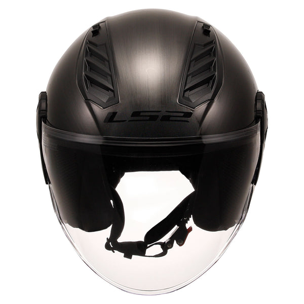 Casco Abierto Ls2 Airflow II S Jeans Titanium OF616