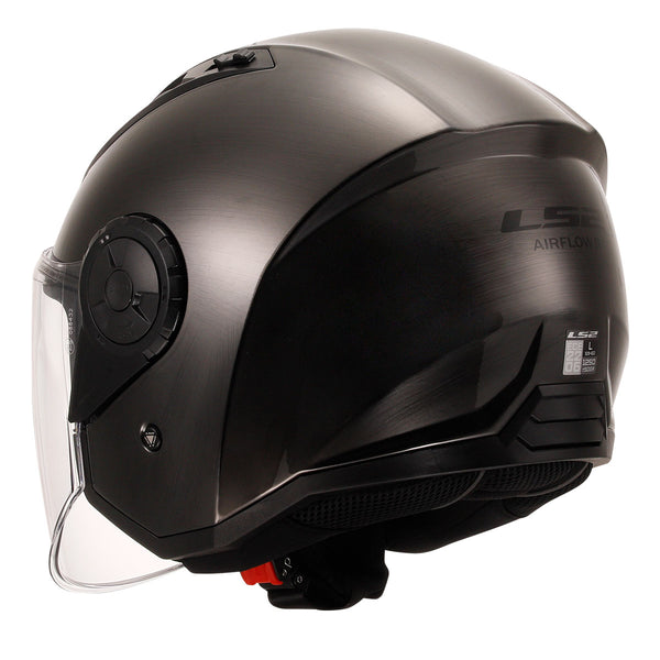 Casco Abierto Ls2 Airflow II S Jeans Titanium OF616