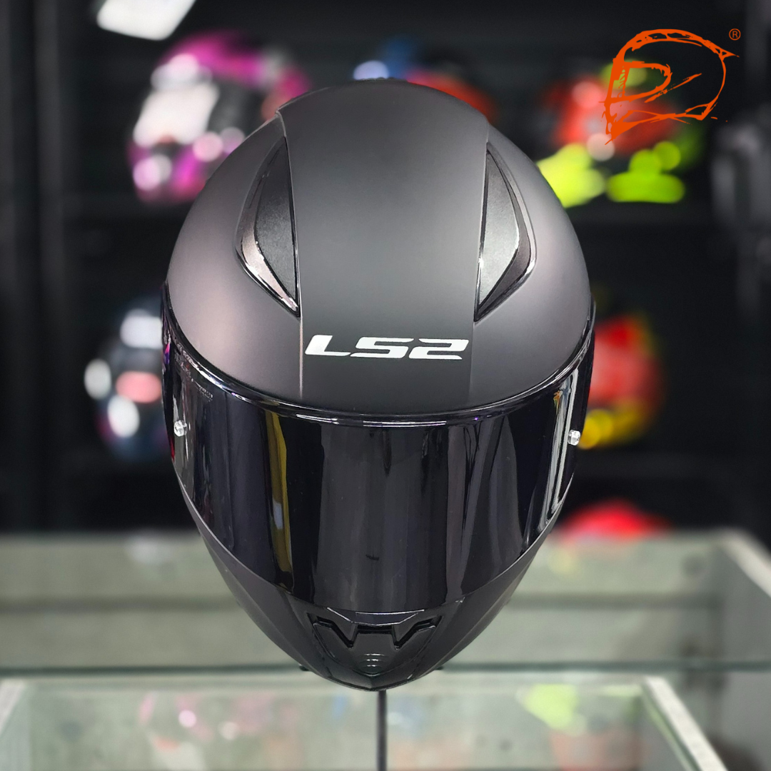 Casco Integral LS2 Rapid II Solid Negro Mate FF353