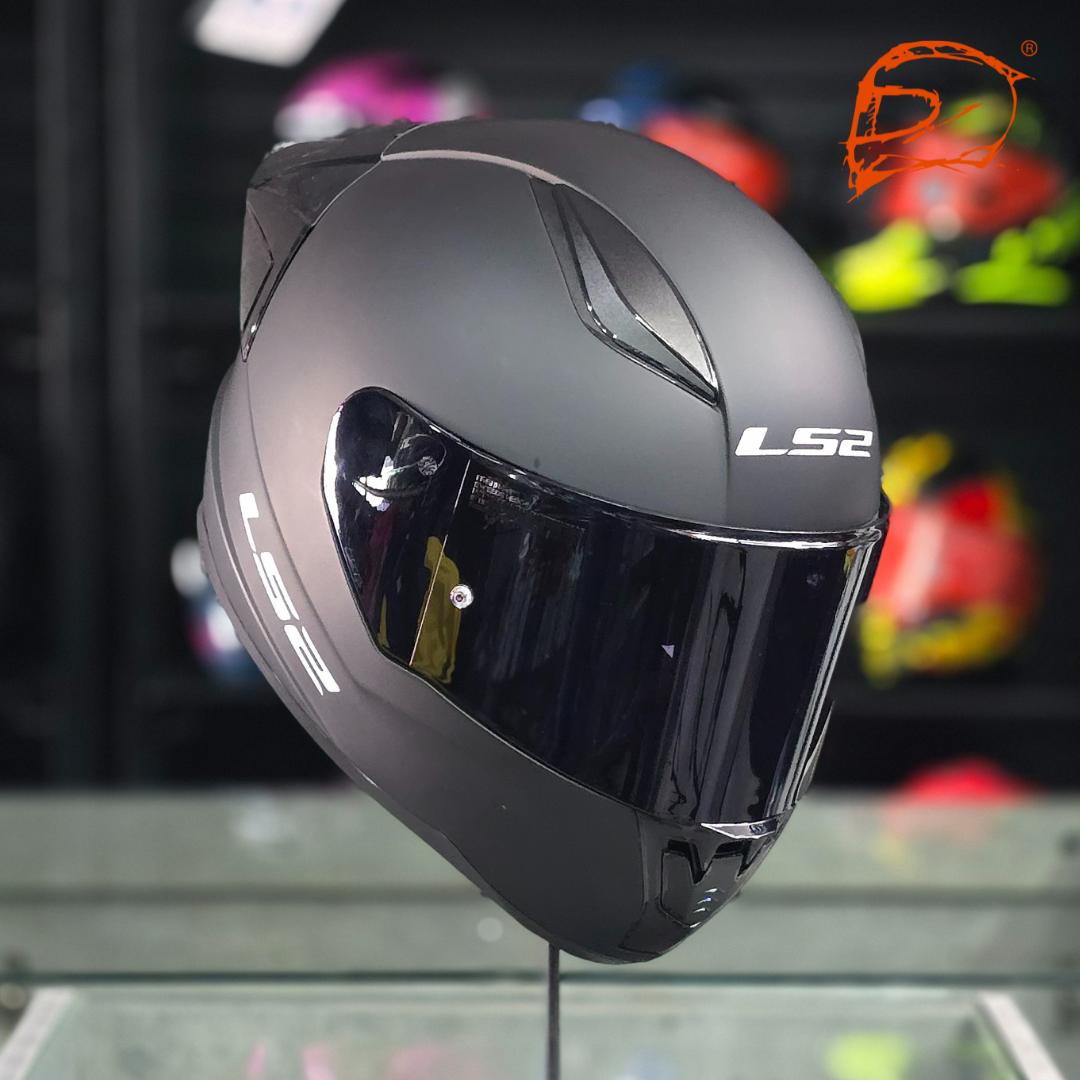 Casco Integral LS2 Rapid II Solid Negro Mate FF353