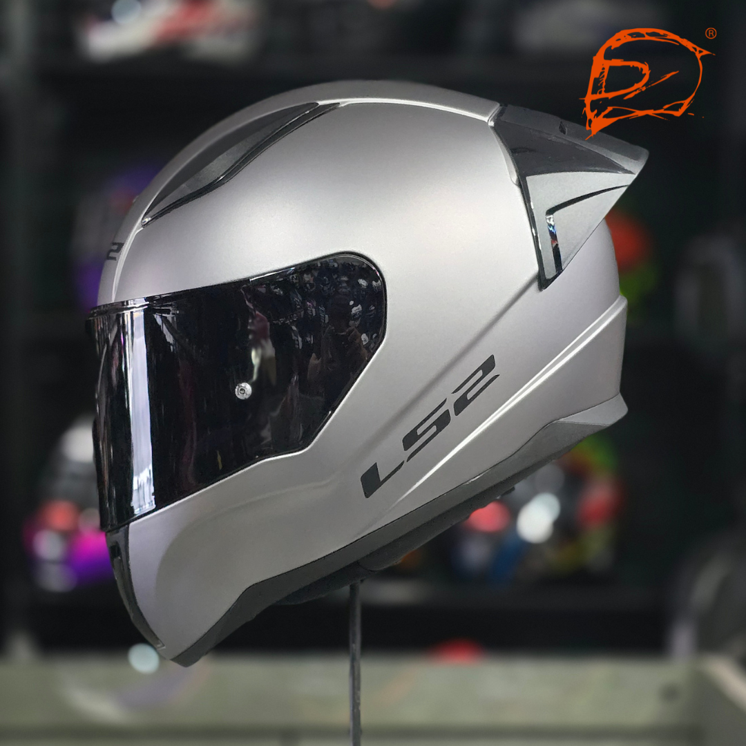 Casco Integral Ls2 Rapid 2 Solid Titanium Mate FF353