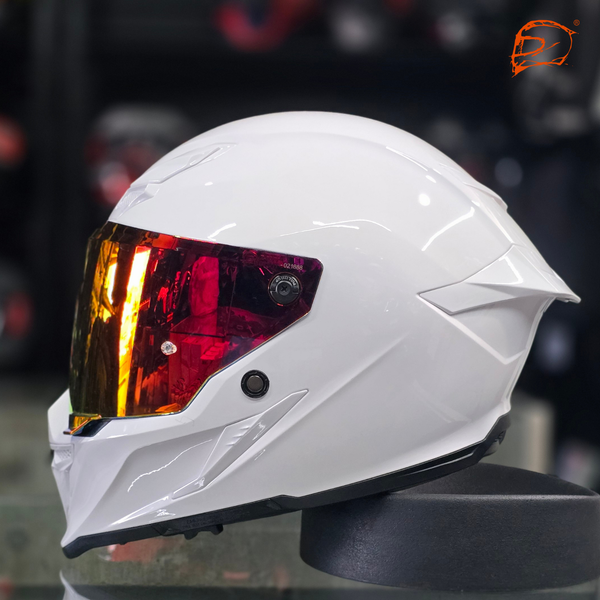 Casco Integral Joe Rocket Rkt 240 Ion Blanco Brillo