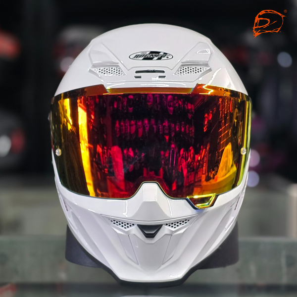 Casco Integral Joe Rocket Rkt 240 Ion Blanco Brillo