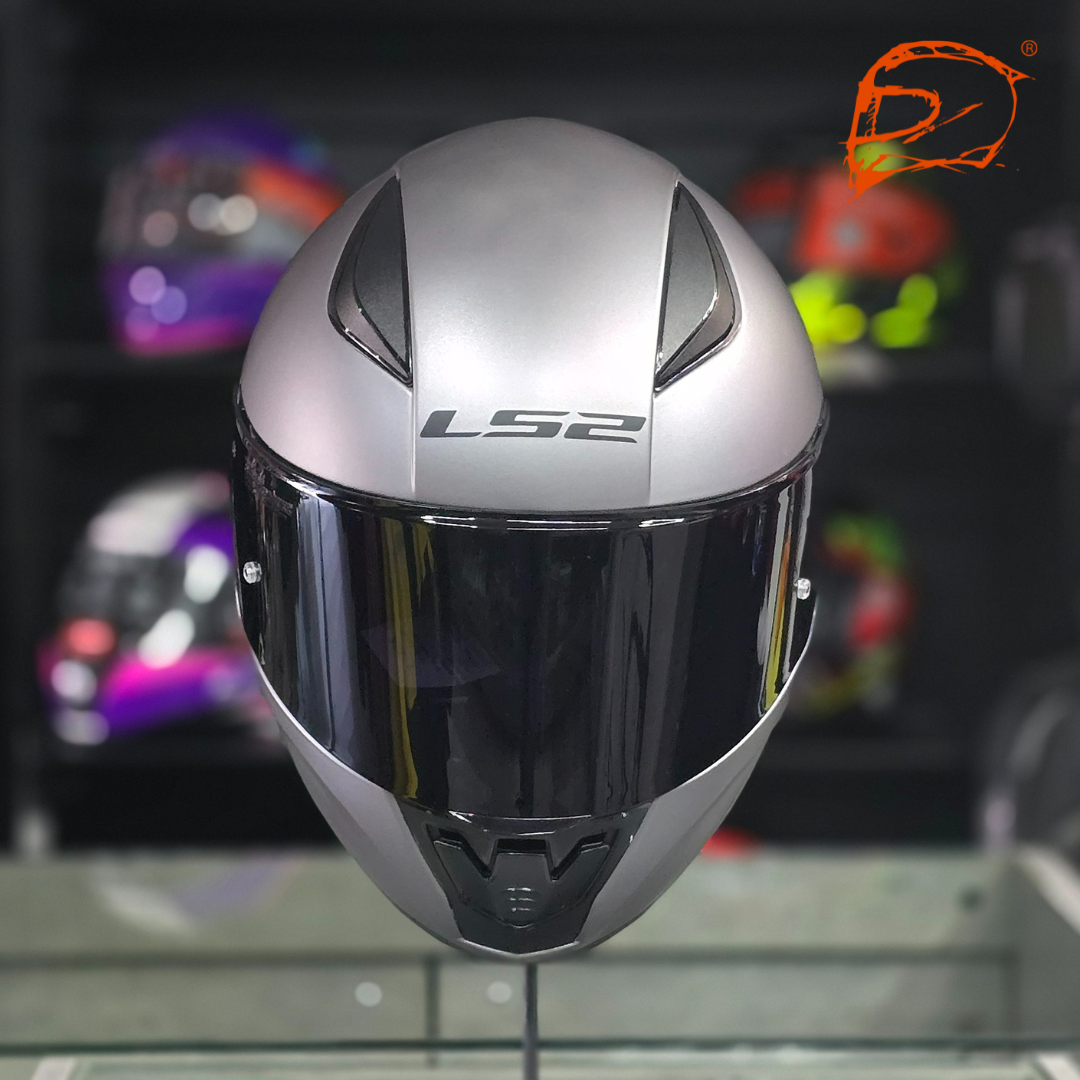Casco Integral Ls2 Rapid 2 Solid Titanium Mate FF353
