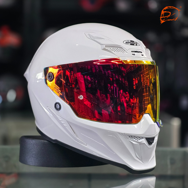 Casco Integral Joe Rocket Rkt 240 Ion Blanco Brillo
