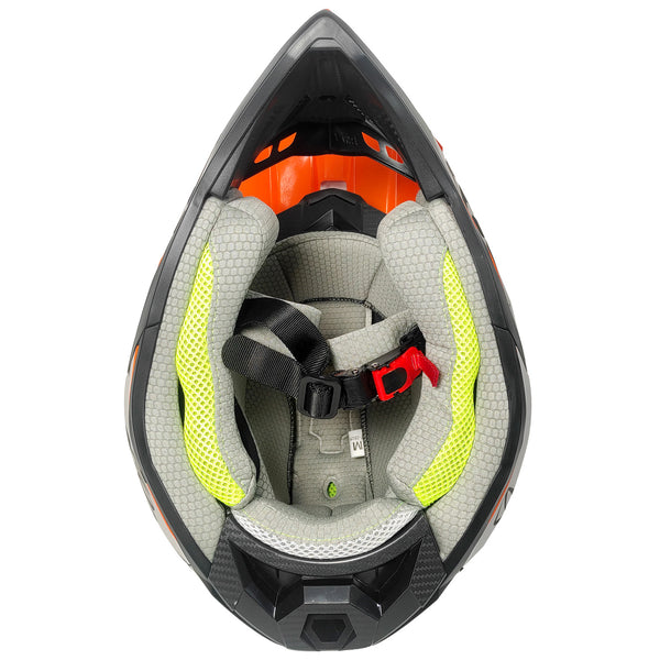 Casco Rmm 189 Cross Gráficos Nar/Blco