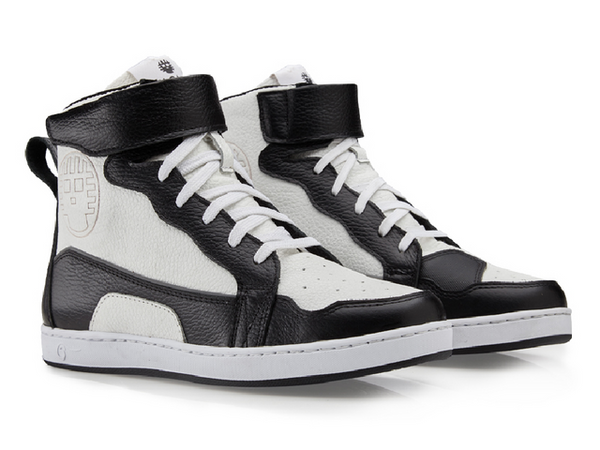 Tenis para Motociclista Ricky De Piel Unisex Con Protecciones Atacama