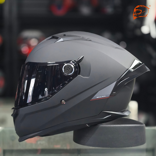 Casco Integral Mt Braker Sv A1 Negro Mate