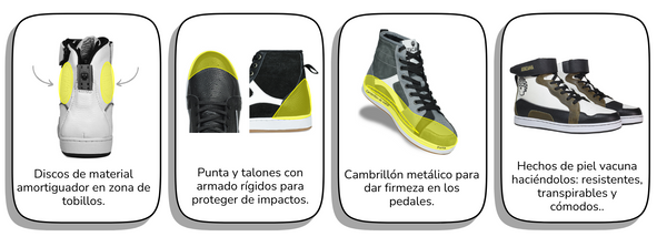 Tenis Para Mujer Ana Con Protecciones Atacama