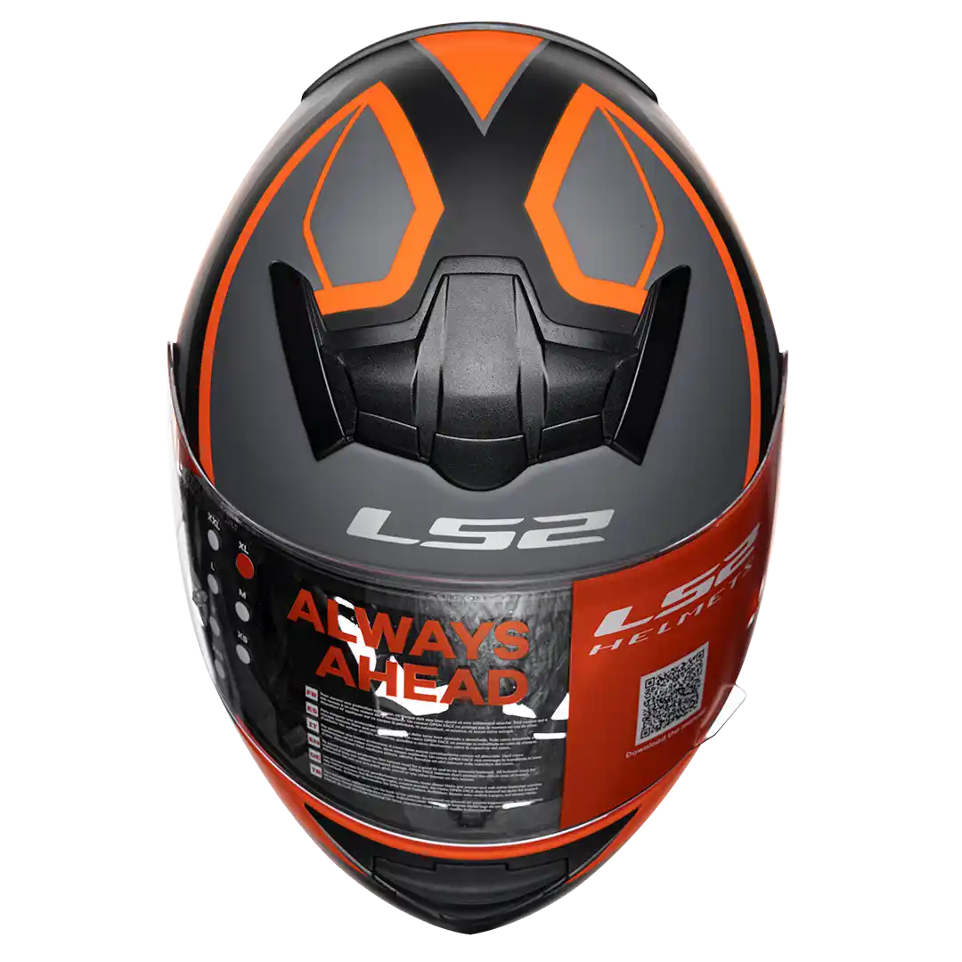 Casco Integral Ls2 Rookie Stinger Naranja Mate FF352