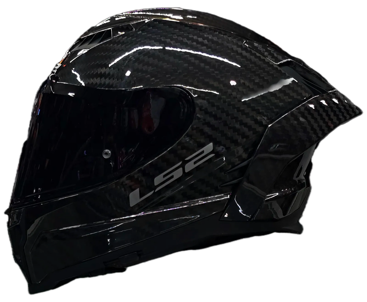 Casco Integral Ls2 Dragon Carbón Brillo FF807