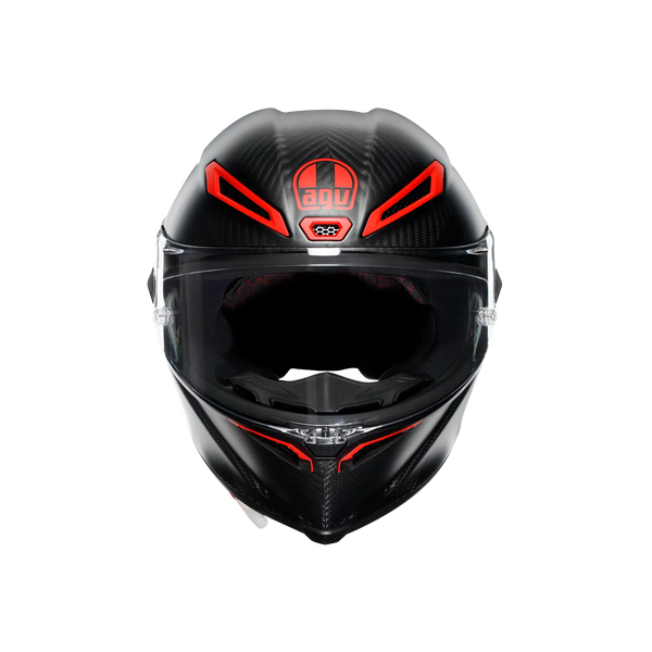 Casco Integral Agv Gp Rr ECE2206 MPLK Intrepido Carbon Rojo Mate
