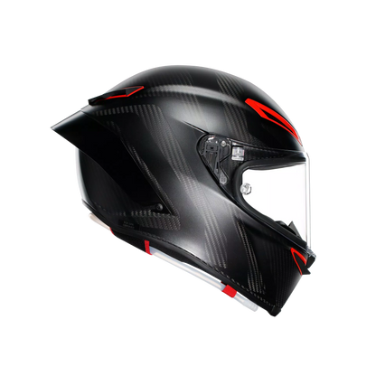 Casco Integral Agv Gp Rr ECE2206 MPLK Intrepido Carbon Rojo Mate