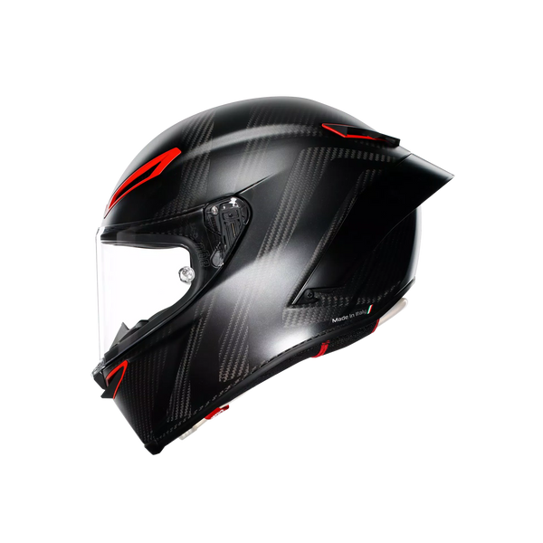Casco Integral Agv Gp Rr ECE2206 MPLK Intrepido Carbon Rojo Mate