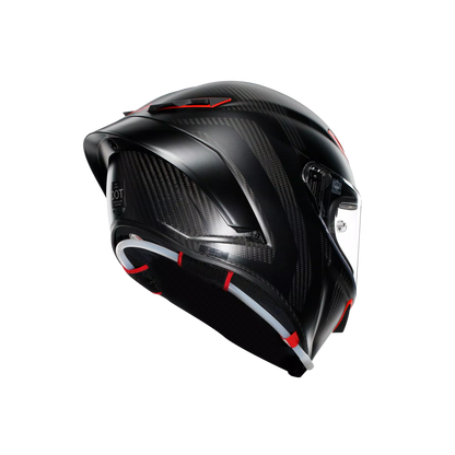 Casco Integral Agv Gp Rr ECE2206 MPLK Intrepido Carbon Rojo Mate
