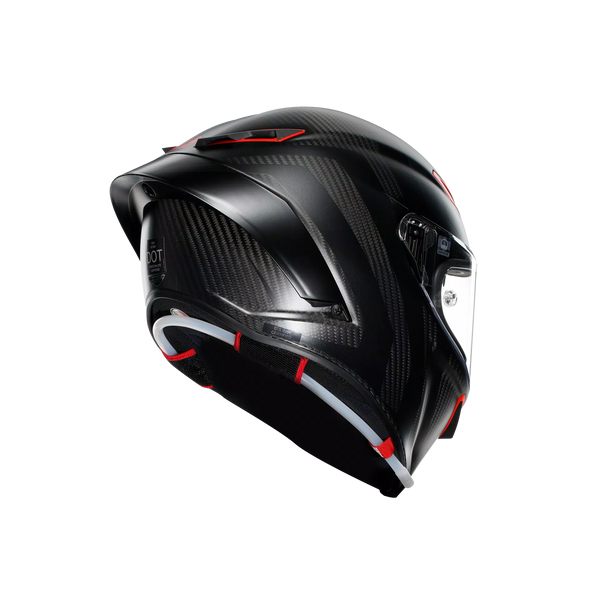 Casco Integral Agv Gp Rr ECE2206 MPLK Intrepido Carbon Rojo Mate