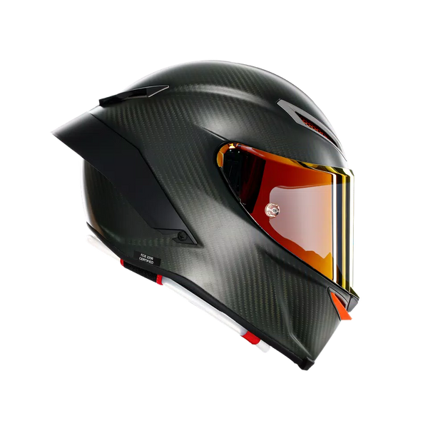 Casco Integral Agv Gp Rr Carbon Rojo