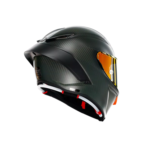 Casco Integral Agv Gp Rr Carbon Rojo