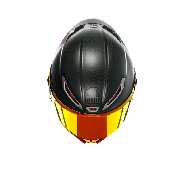 Casco Integral Agv Gp Rr Carbon Rojo