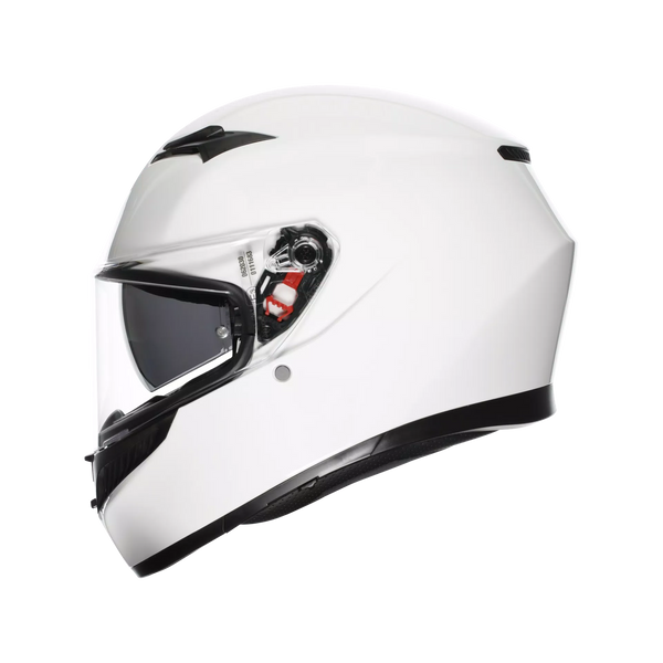 Casco Integral AGV K3 E2206 Mono Blanco Brillo