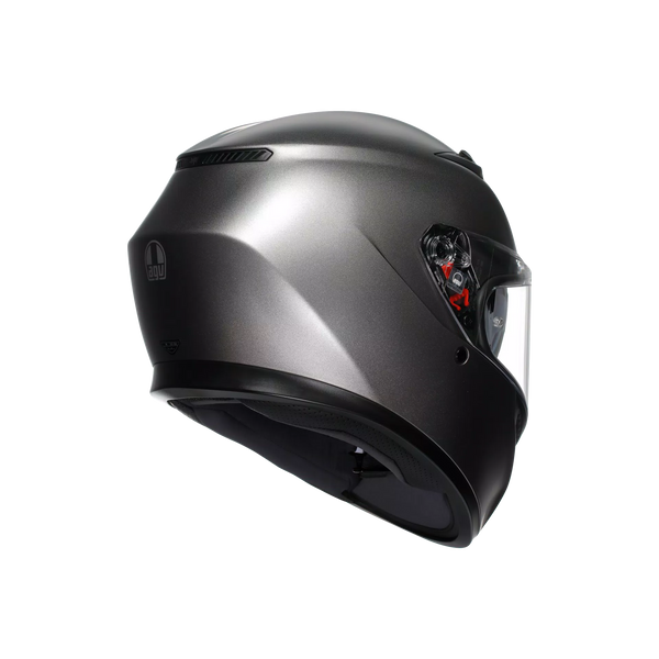 Casco Integral AGV K3 E2206 Mono Luna Gris Mate