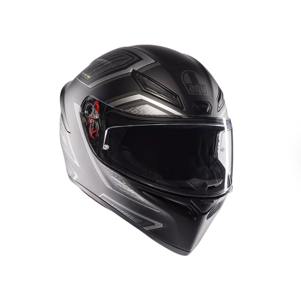 Casco Integral Agv K1 S E2206 Sling Negro Gris Mate