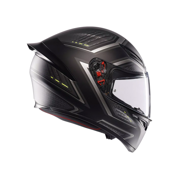 Casco Integral Agv K1 S E2206 Sling Negro Gris Mate