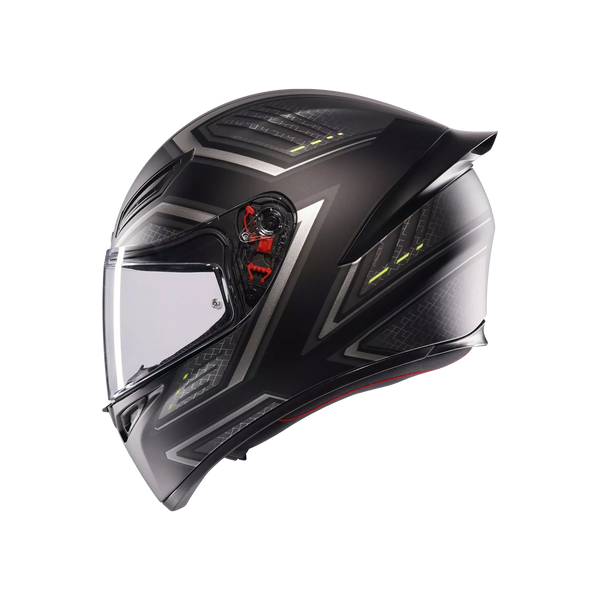 Casco Integral Agv K1 S E2206 Sling Negro Gris Mate