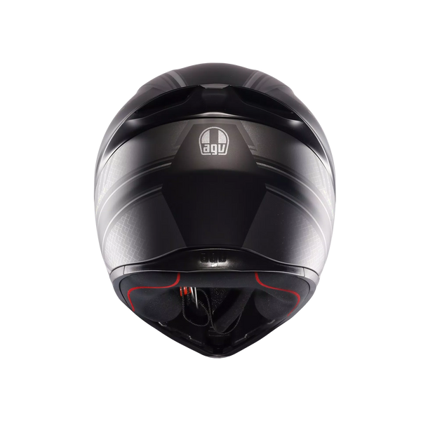 Casco Integral Agv K1 S E2206 Sling Negro Gris Mate