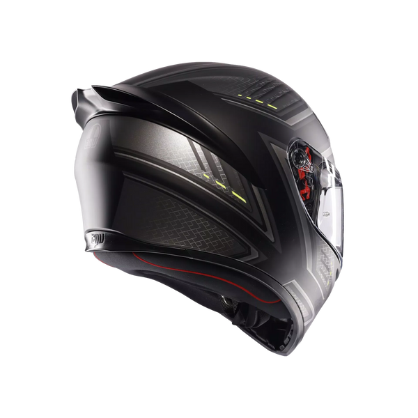 Casco Integral Agv K1 S E2206 Sling Negro Gris Mate
