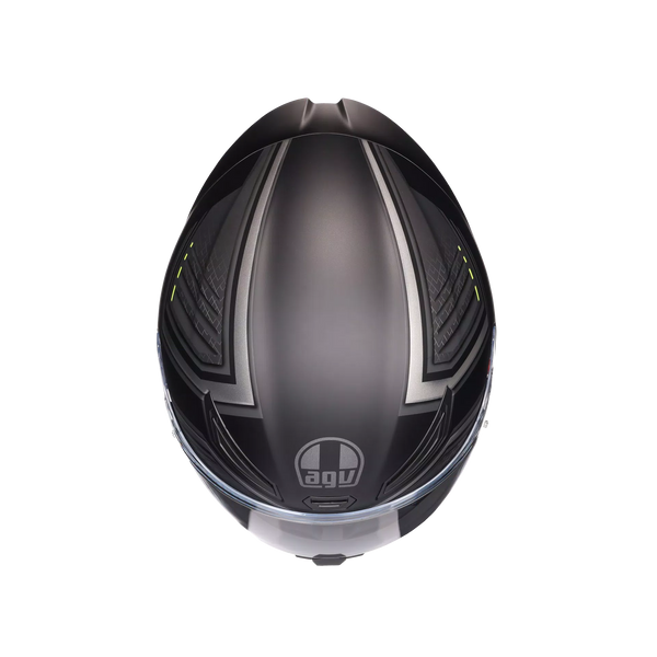 Casco Integral Agv K1 S E2206 Sling Negro Gris Mate