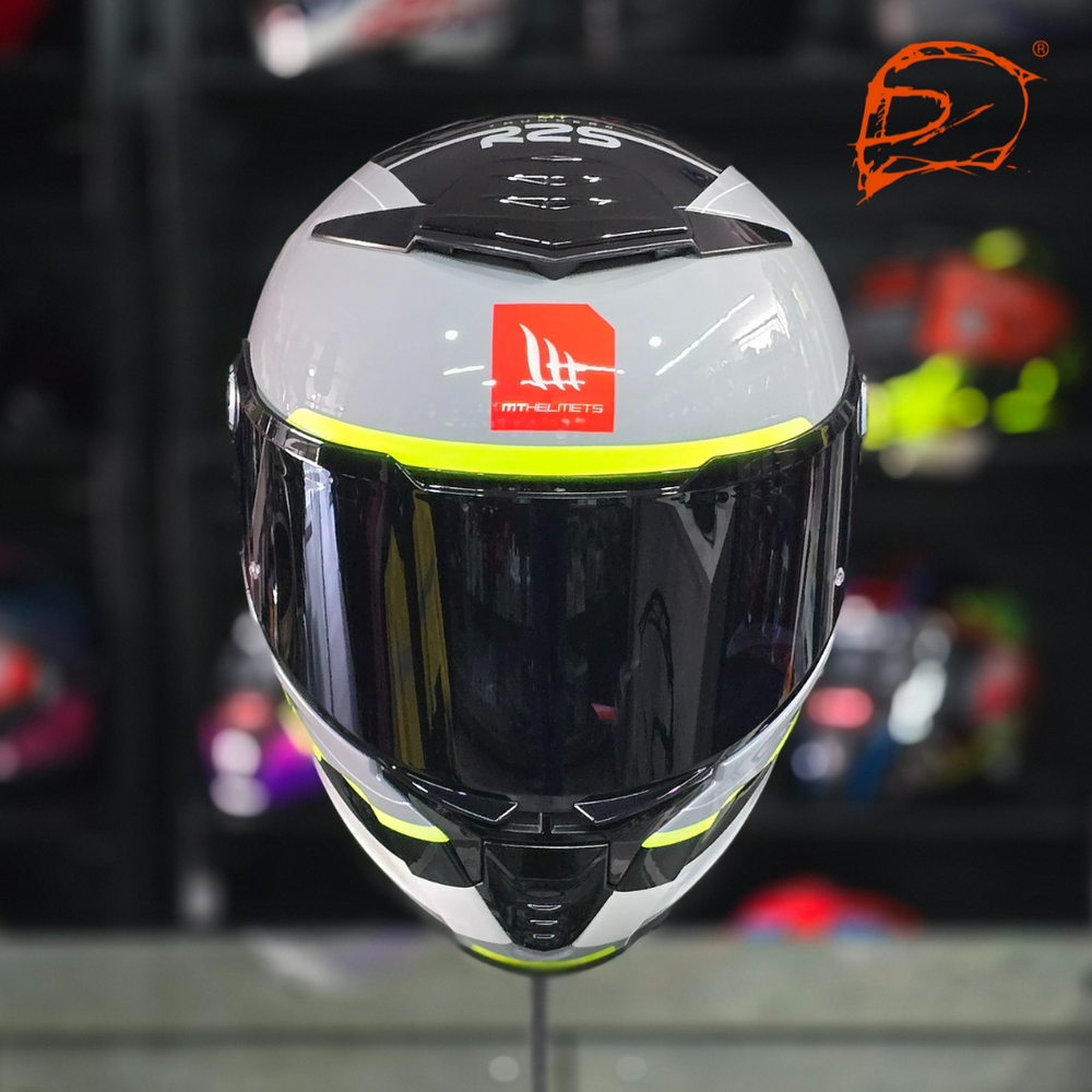 Casco Integral Mt Thunder 4 Sv R25 C3 Fluor Brillo – Moto Helmets ...