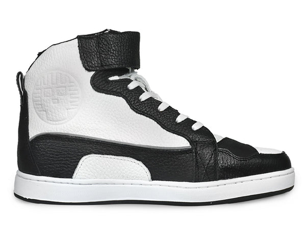 Tenis para Motociclista Ricky De Piel Unisex Con Protecciones Atacama