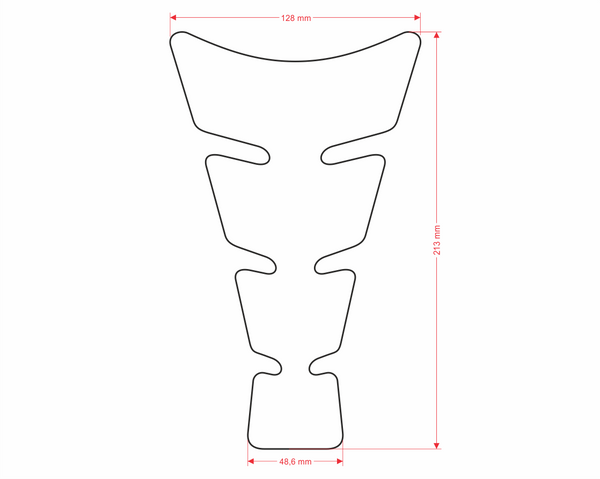 Spirit 51 Black Tank Pad