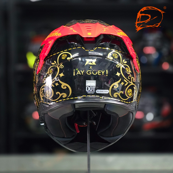 Casco Integral Axxis Hawk B9 Ay Guey Mariachi