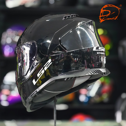 Casco Integral LS2 Storm II Ff800 Negro Brillo FF800