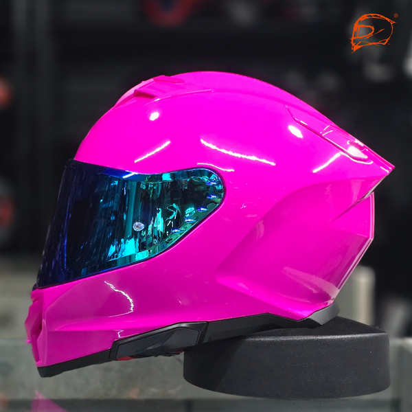 Casco Integral Joe Rocket Rkt 200 Ion Rosa Brilloso