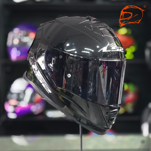 Casco Integral LS2 Storm II Ff800 Negro Brillo FF800