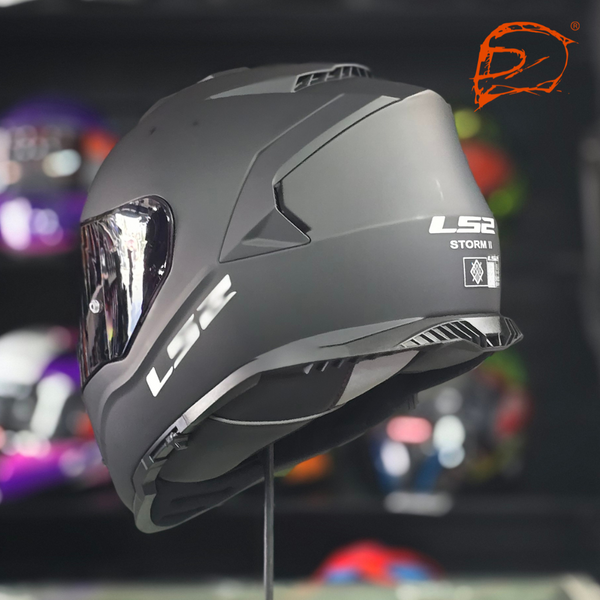 Casco Integral Ls2 Storm II Negro Mate FF800