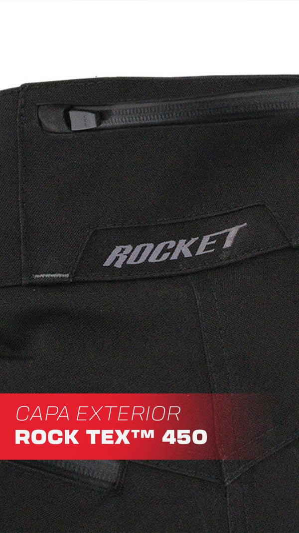 Pantalon con protecciones Joe Rocket Ballistic Negro para mujer