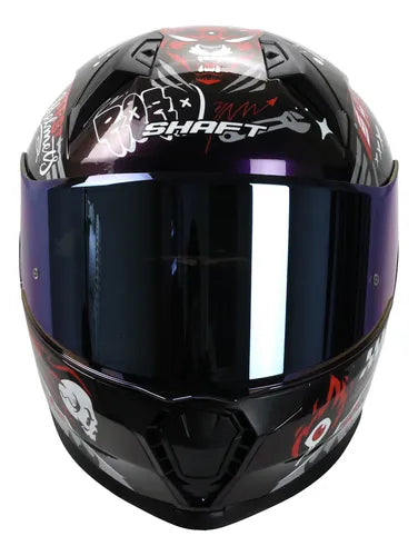 Casco SHAFT 560 Camaleon RV2 Rojo Motion