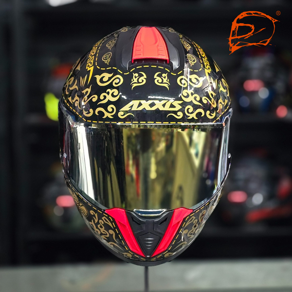 Casco Integral Axxis Hawk B9 Ay Guey Mariachi