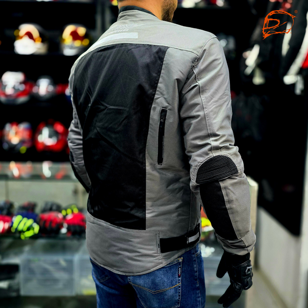 Chamarra Atrox AT-2145 Cordura Corta Gris