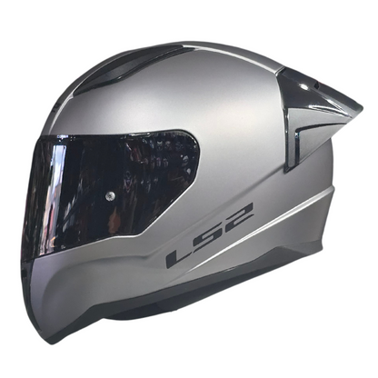 Casco Integral Ls2 Rapid 2 Solid Titanium Mate FF353