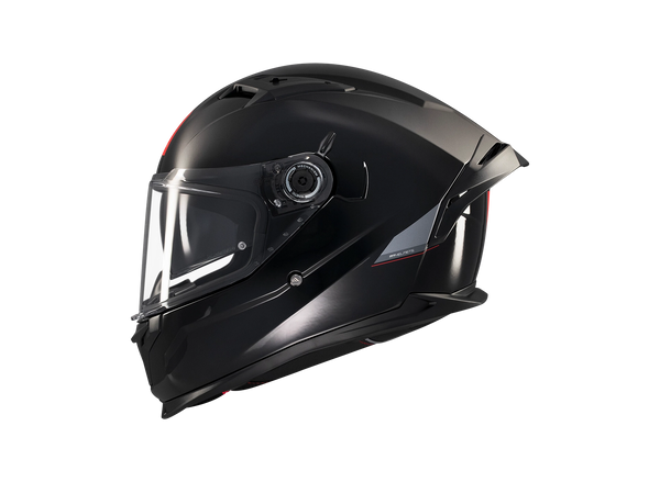 Casco MT Braker A1 Sv Solid Negro Brillo