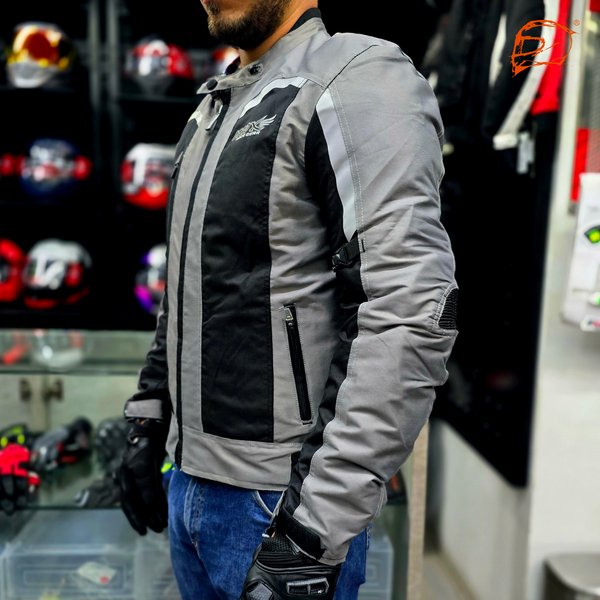 Chamarra Atrox AT-2145 Cordura Corta Gris