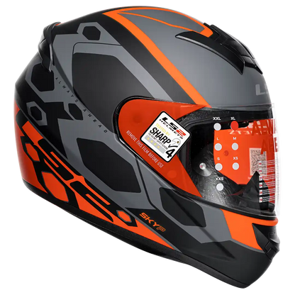 Casco Integral Ls2 Rookie Stinger Naranja Mate FF352