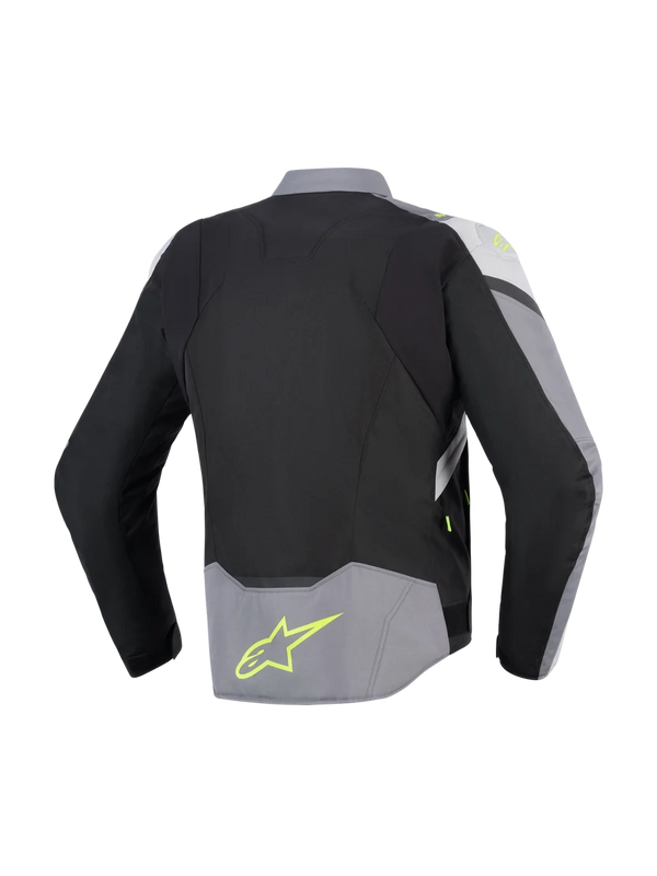 Chamarra Alpinestars T-Jaws V4 Gris Negra Gris Amarilla