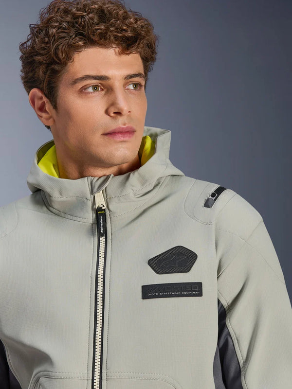 Chamarra Alpinestars Moblast Gris Amarilla